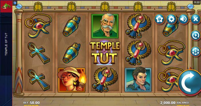 Tempel von Tut Slot