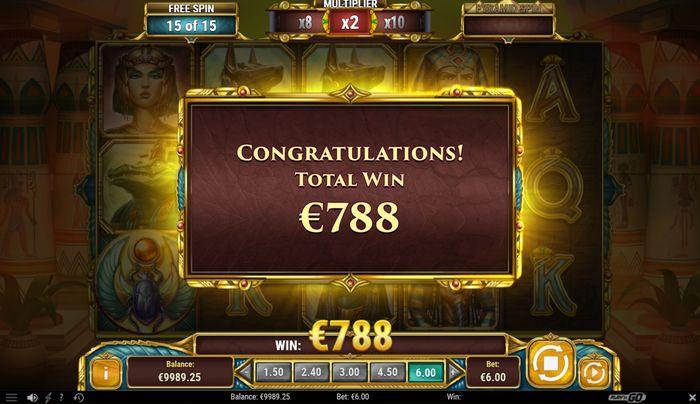 legacy of egypt slot: free spins